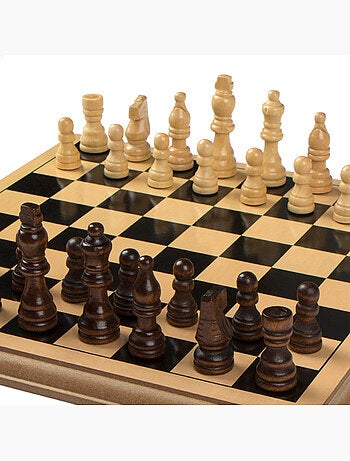 Jeu d'échecs en bois cb games