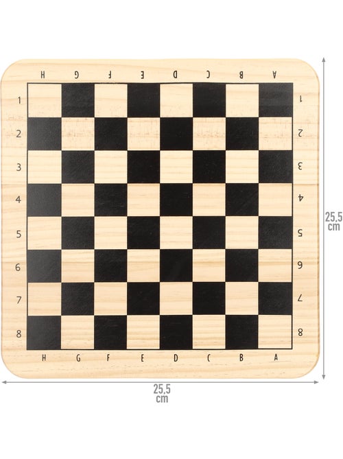 Jeu d'échecs et de dames + 6 ans colorbaby - Kiabi Jeu d'échecs et de dames + 6 ans colorbaby - Kiabi