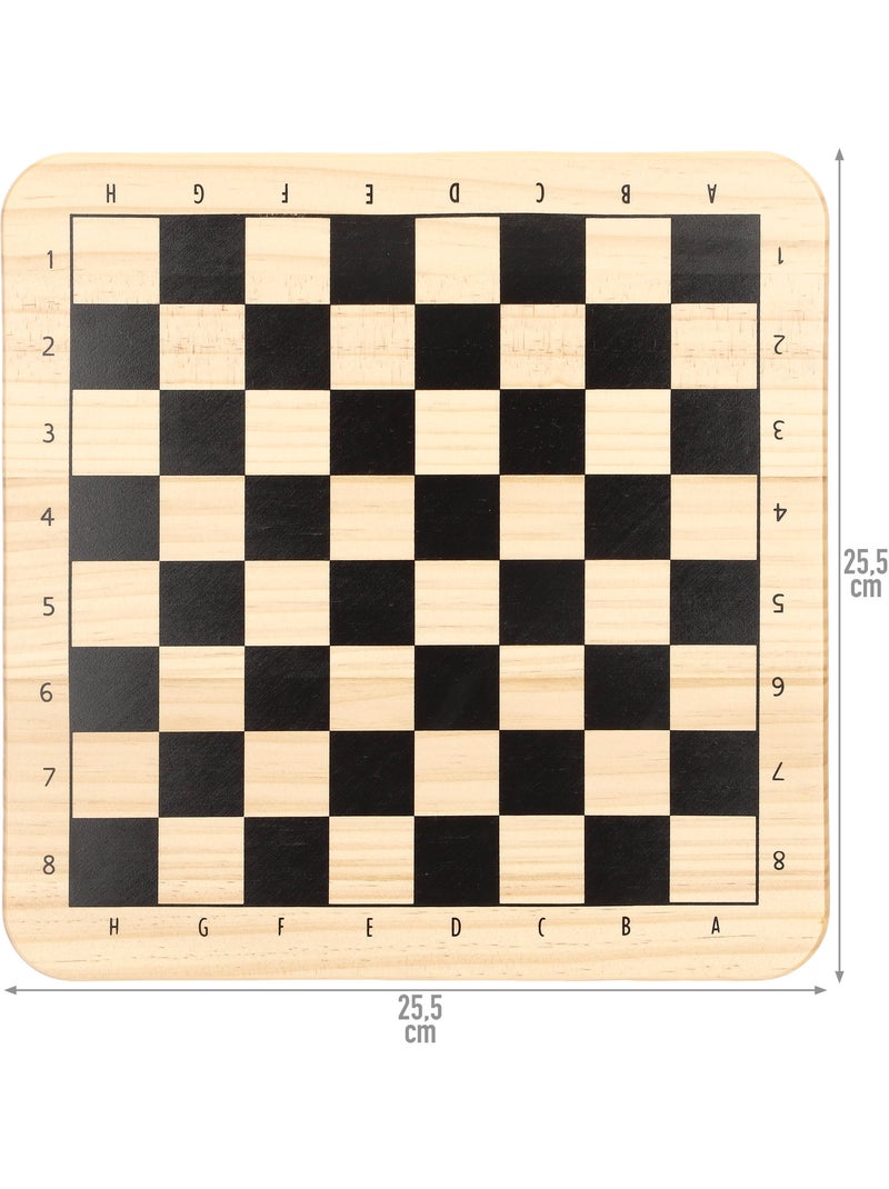 Jeu d'échecs et de dames + 6 ans colorbaby N/A - Kiabi