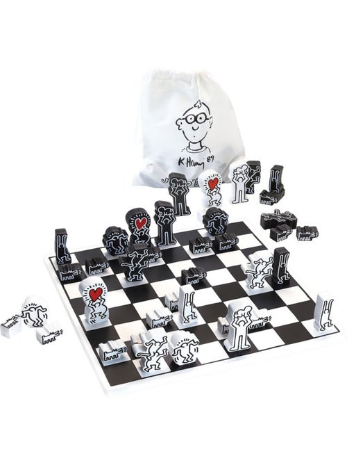 Jeu d'échecs Keith Haring - Kiabi