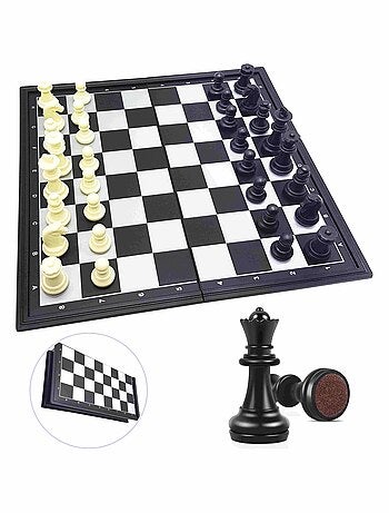 Jeu d’échecs magnétique pliable
