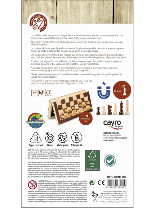 Jeu d'échecs magnétiques - Kiabi