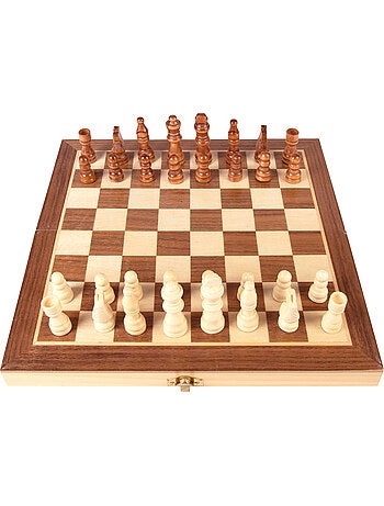 Jeu d'échecs mallette en bois cb games