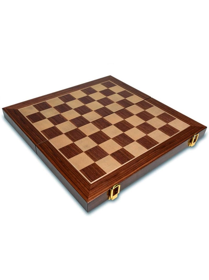 Jeu d'echecs pliable (41 x 41 cm) Marron - Kiabi