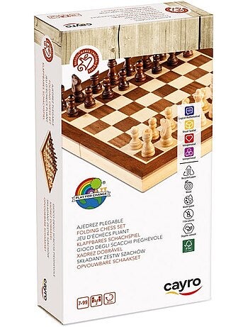 Jeu d'echecs pliable