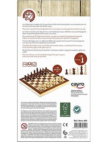 Jeu d'echecs pliable