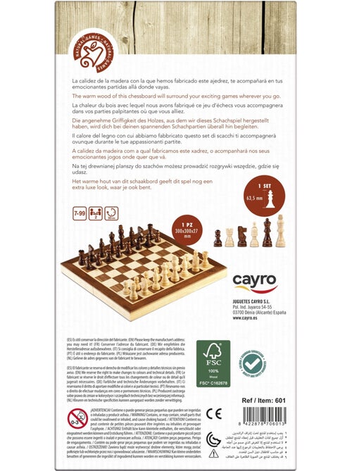 Jeu d'echecs pliable - Kiabi