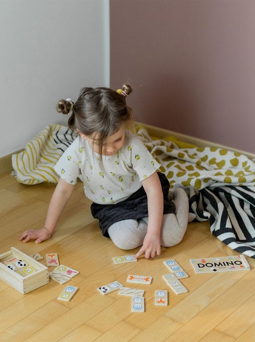 Jeu' de'eveil - Domino Animaux - Kiabi