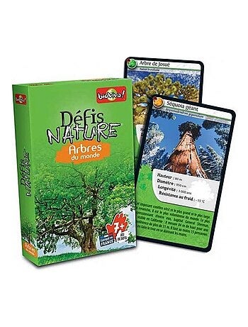 Jeu Défis nature - Arbres du monde - Bioviva