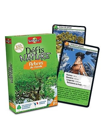 Jeu Défis nature - Arbres du monde - Bioviva