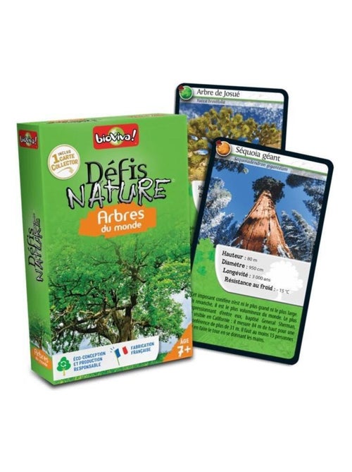 Jeu Défis nature - Arbres du monde - Bioviva - Kiabi Jeu Défis nature - Arbres du monde - Bioviva - Kiabi
