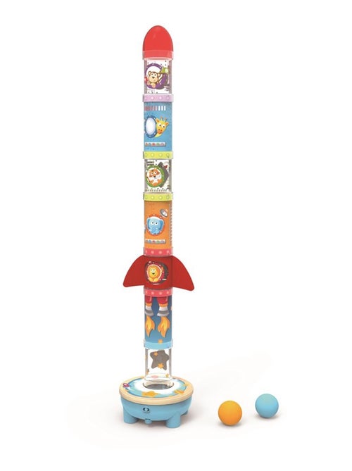 Jeu d'empilage avec fusée et balle à air pulsé - Kiabi Jeu d'empilage avec fusée et balle à air pulsé - Kiabi