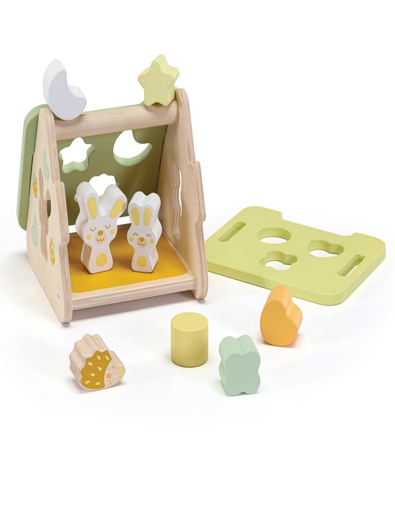 Jeu d'encastrement lapin Vert - Kiabi