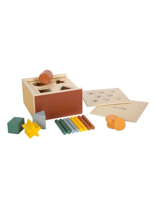 Jeu d'encastrement Montessori - Kiabi