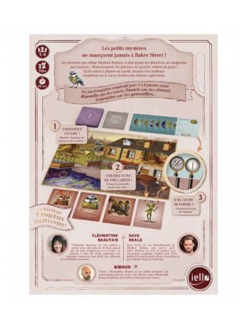Jeu d'enquête coopératif : Les Animaux de Baker Street - Kiabi