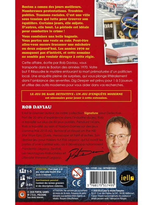 Jeu D'enquête : Détective : Dig Deeper - Kiabi