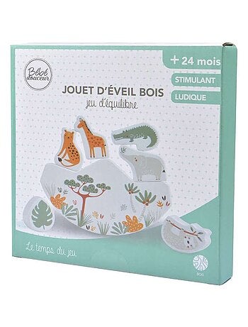 Jeu d'équilibre en bois