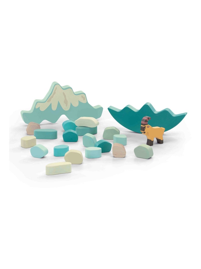 Jeu d'équilibre Les Dolomites Bleu - Kiabi