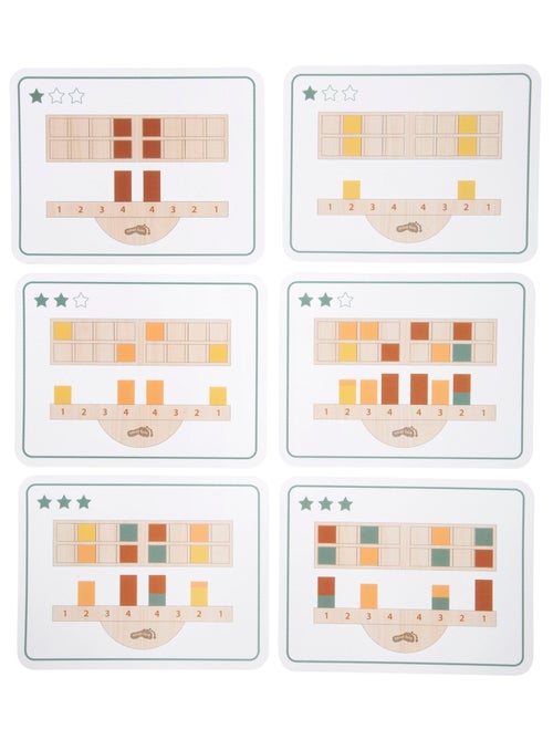 Jeu d'équilibre Montessori - Kiabi