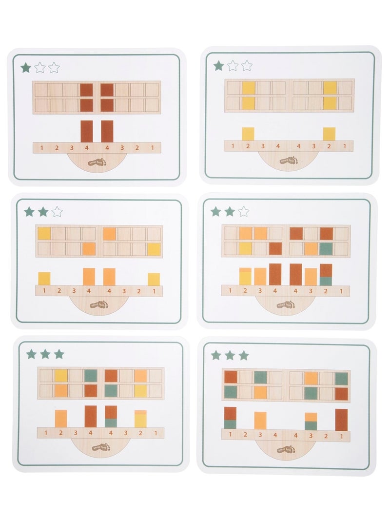 Jeu d'équilibre Montessori Beige - Kiabi