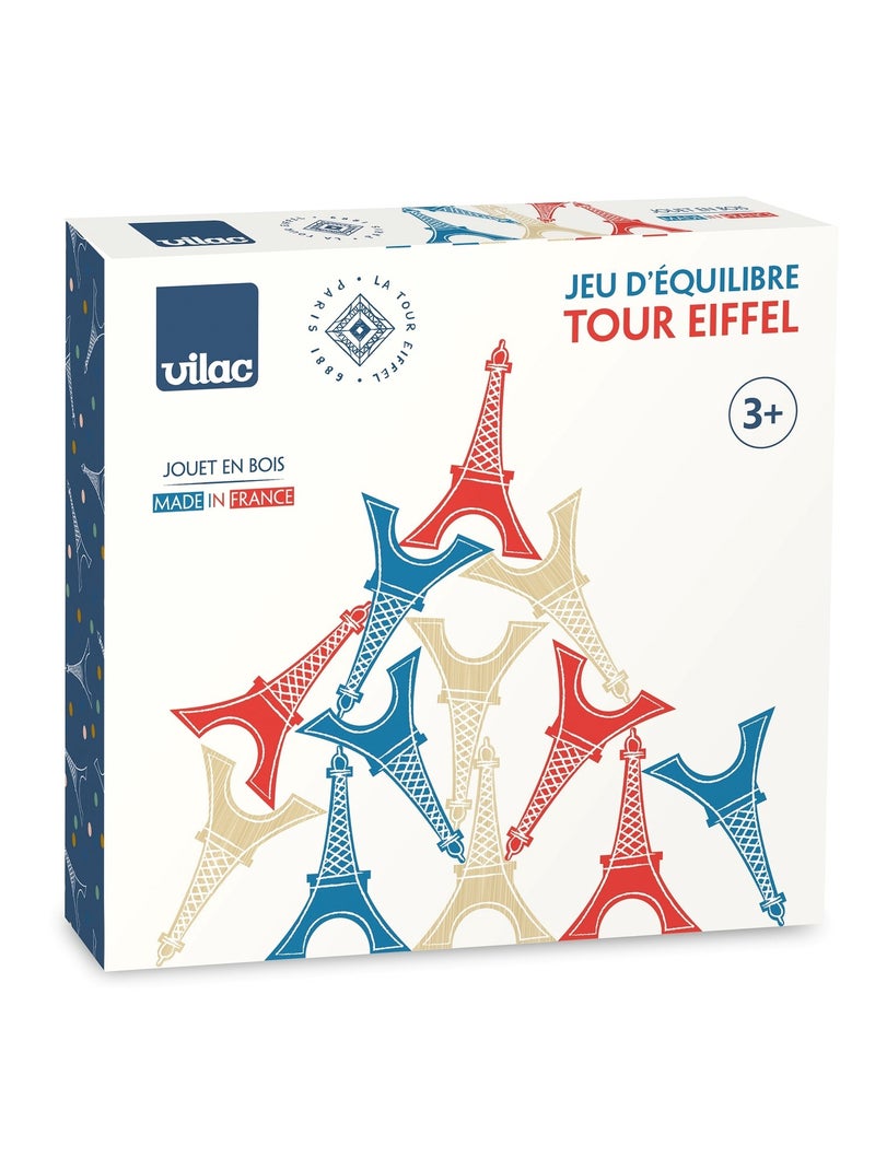 Jeu d'équilibre Tour Eiffel Blanc - Kiabi