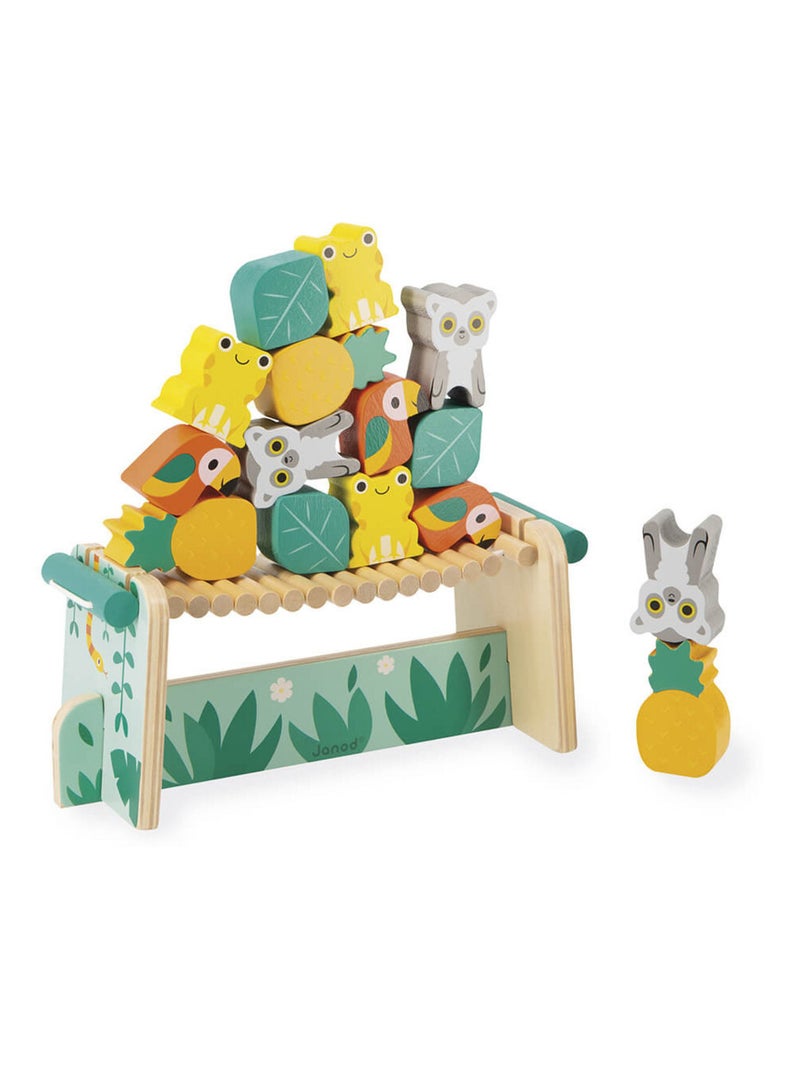 Jeu d'équilibre Tropical Tropik Jaune - Kiabi