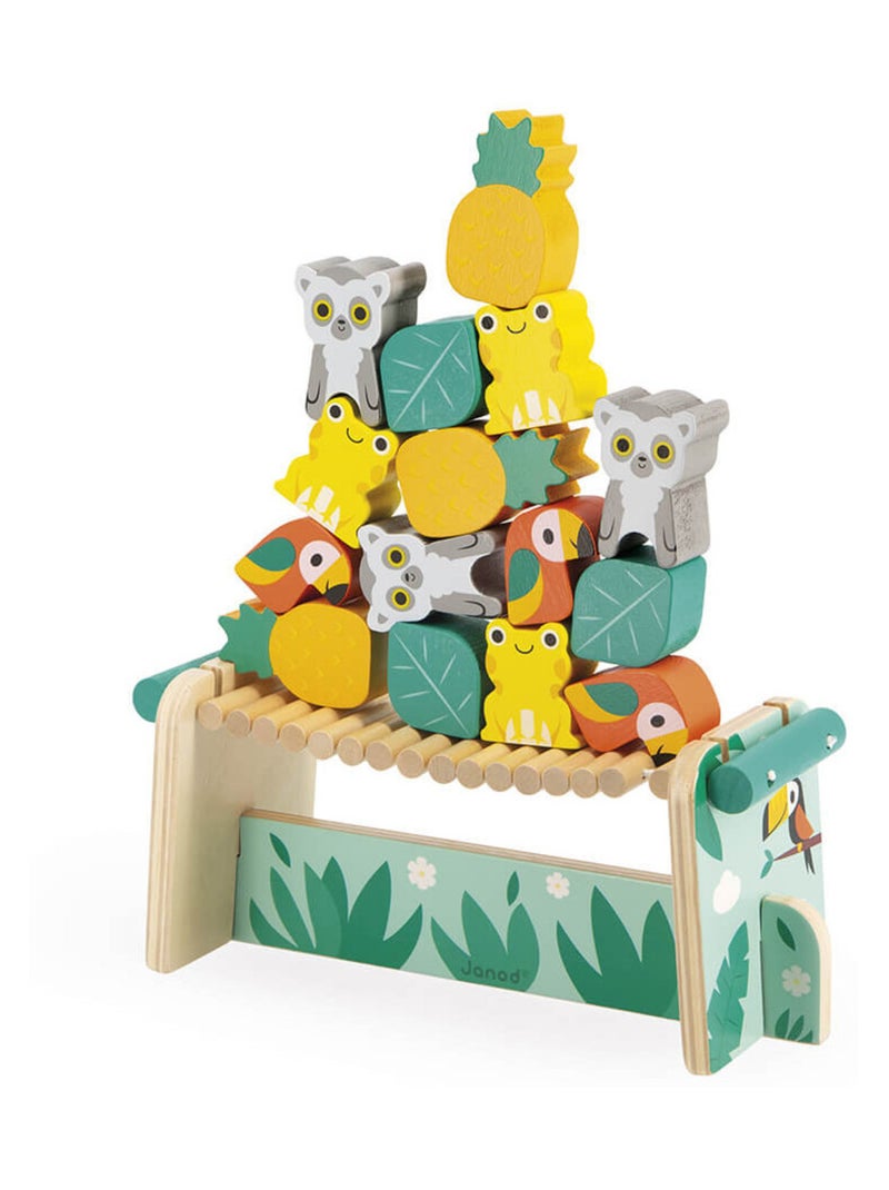 Jeu d'équilibre Tropical Tropik Jaune - Kiabi