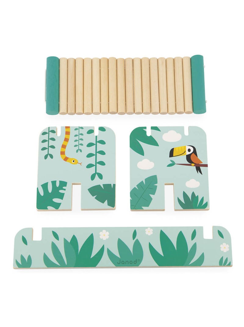 Jeu d'équilibre Tropical Tropik Jaune - Kiabi