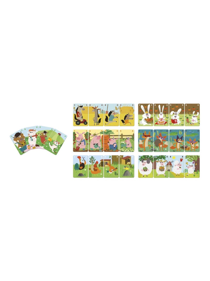 Jeu des 7 familles : La Ferme N/A - Kiabi