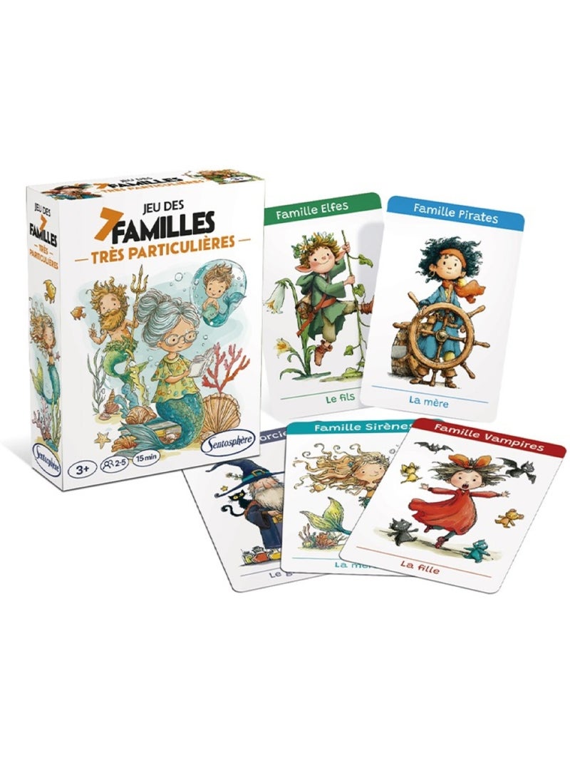 Jeu des 7 familles très particulières N/A - Kiabi