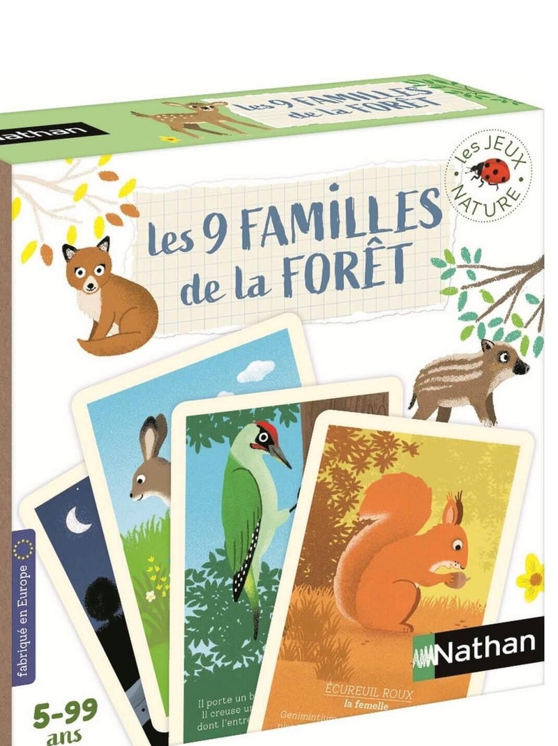 Jeu des 9 familles de la forêt N/A - Kiabi