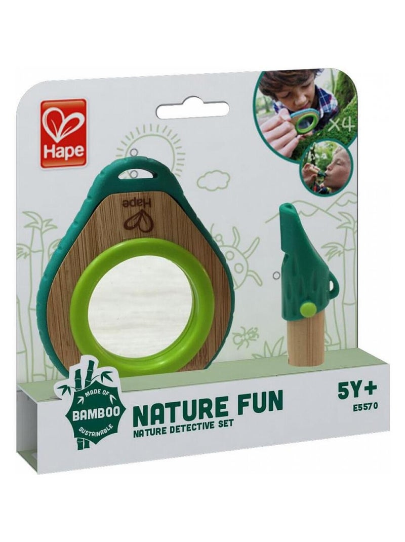 Jeu dextérieur exploration en bambou nature fun - kit de découverte de la nature - dès 3 ans et + N/A - Kiabi