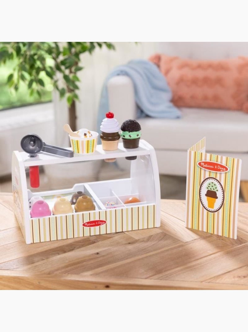 Jeu d'imitation - distributeur de glaces - 28 pièces - dès 3 ans - melissa & doug Rouge - Kiabi