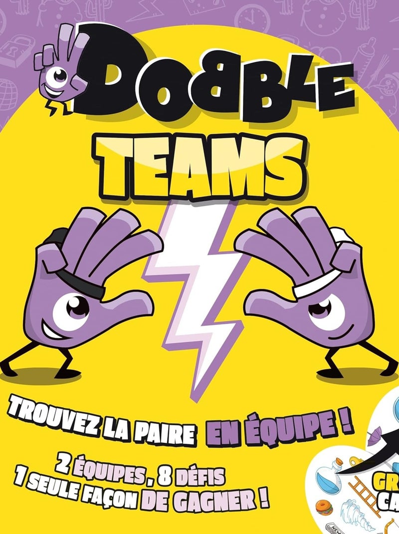 Jeu Dobble Teams - Asmodee Multicolore - Kiabi