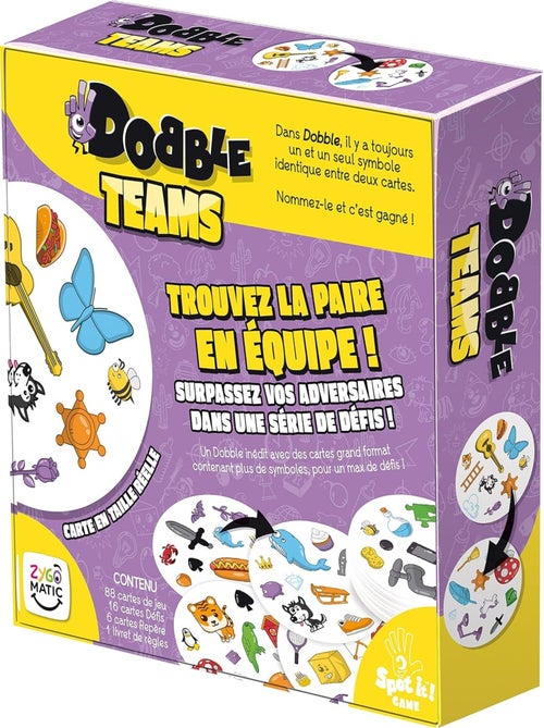 Jeu Dobble Teams - Asmodee - Kiabi