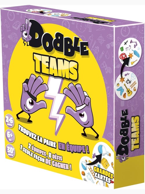 Jeu Dobble Teams - Asmodee - Kiabi Jeu Dobble Teams - Asmodee - Kiabi