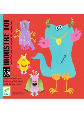 Jeu d'observation et de mémoire - Monstre toi