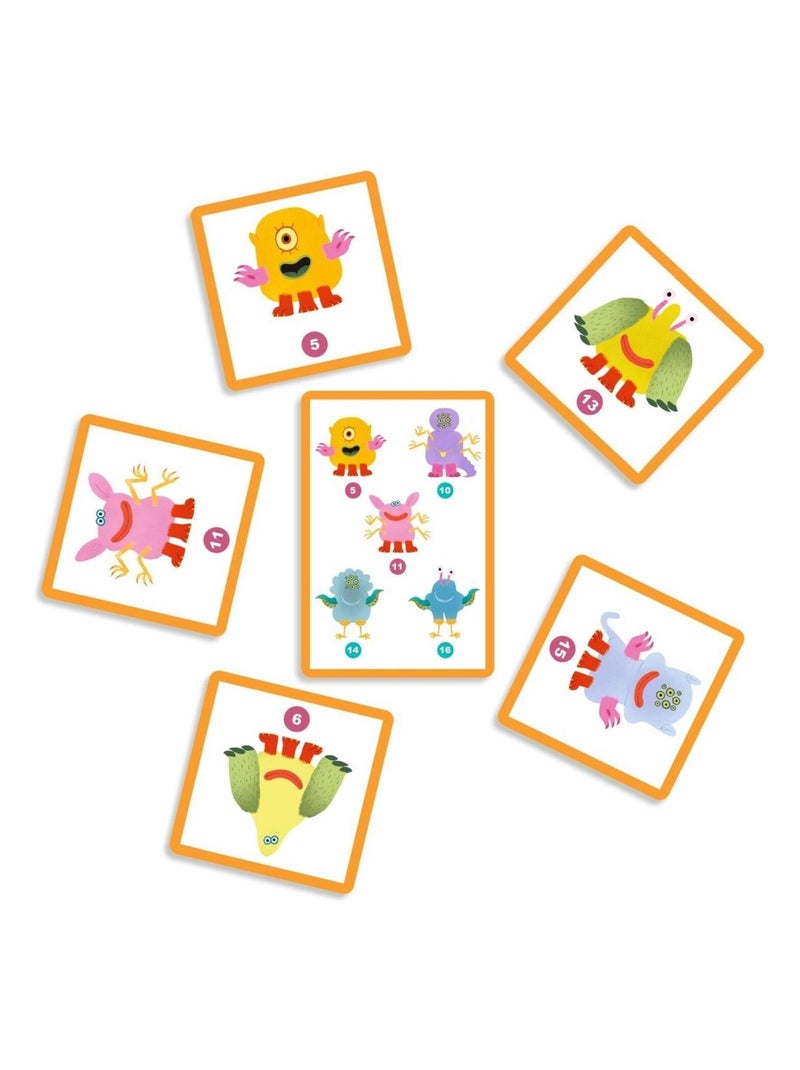 Jeu d'observation et de mémoire - Monstre toi N/A - Kiabi