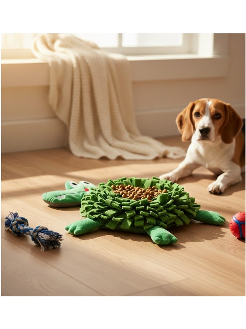 Jeu d'occupation et de fouille jammie Crocodile pour chien Vert - Kiabi