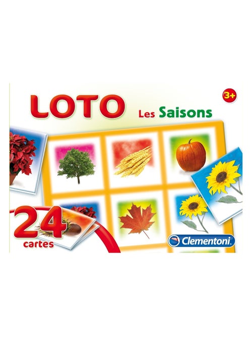 Jeu du Loto Éducatif Les saisons - Kiabi
