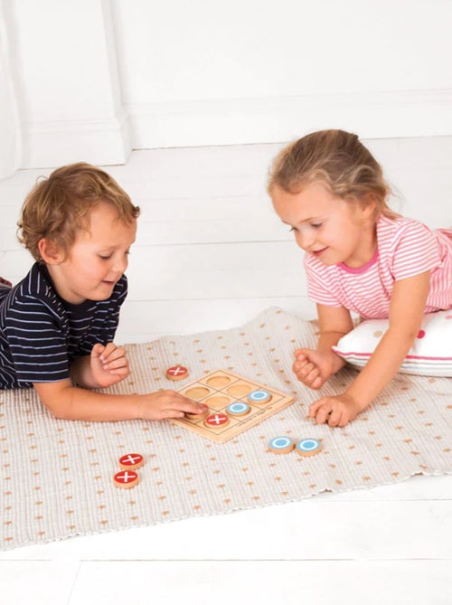 Jeu du morpion en bois - Kiabi