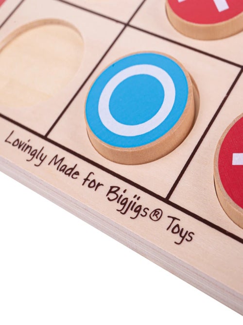 Jeu du morpion en bois - Kiabi