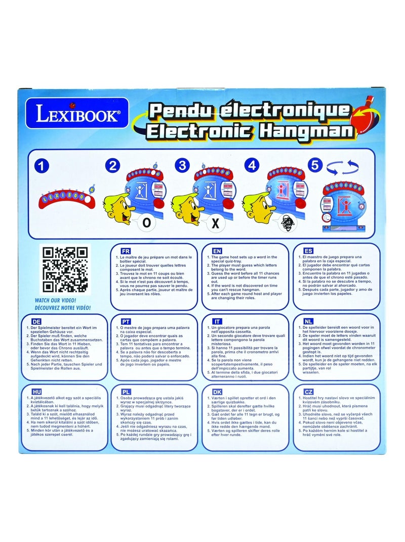 Jeu du Pendu électronique Bleu - Kiabi