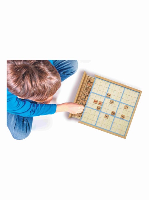 Jeu du Sudoku en bois - Kiabi