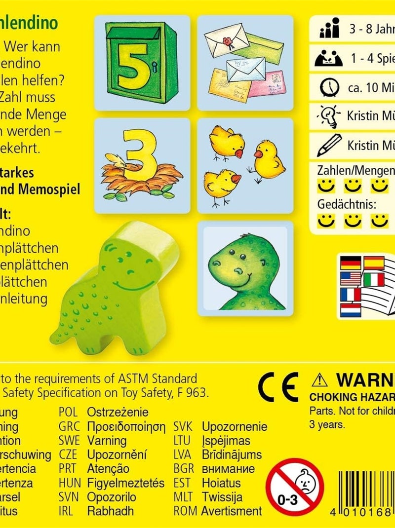 Jeu éducatif - Dinosaure à chiffres Multicolore - Kiabi