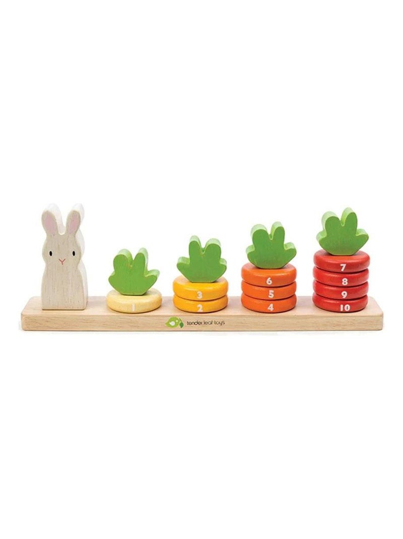 Jeu éducatif apprendre à compter avec des Carottes N/A - Kiabi