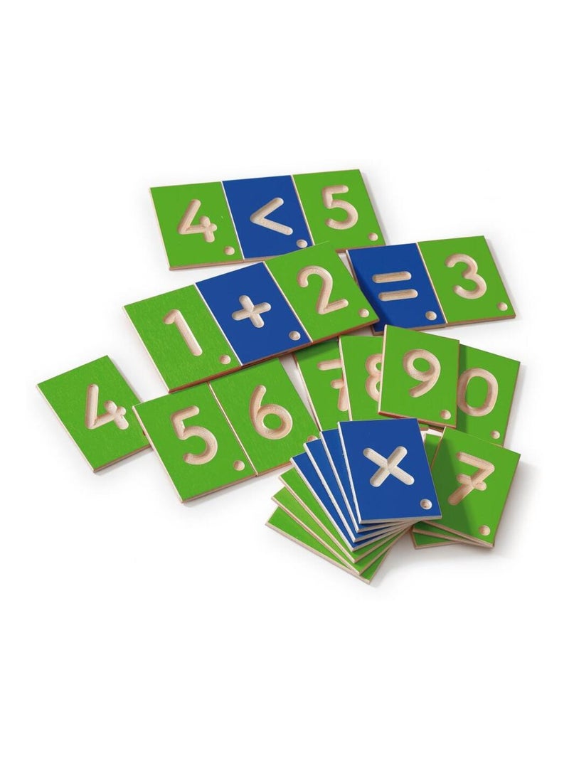 Jeu éducatif Chiffres Bleu - Kiabi