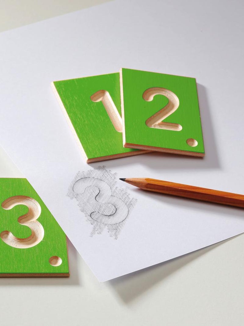 Jeu éducatif Chiffres Bleu - Kiabi