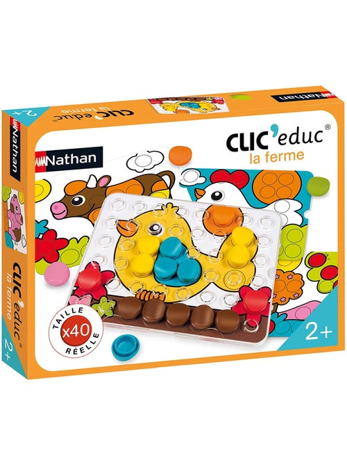 Jeu éducatif Clic Educ : La Ferme - Kiabi