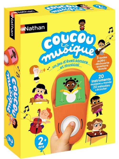 Jeu éducatif Coucou la musique (3 modes) - Kiabi Jeu éducatif Coucou la musique (3 modes) - Kiabi